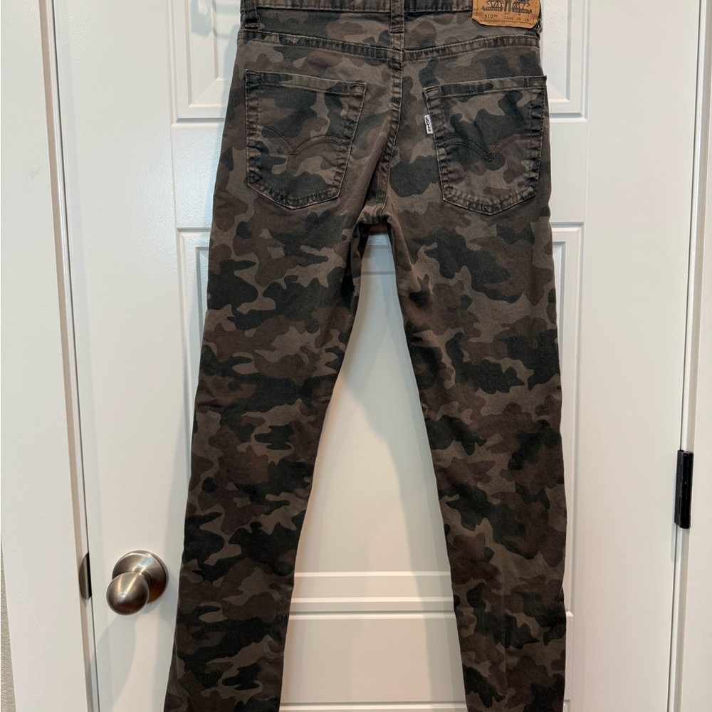 Levi's Boy’s Skinny Camo Jeans